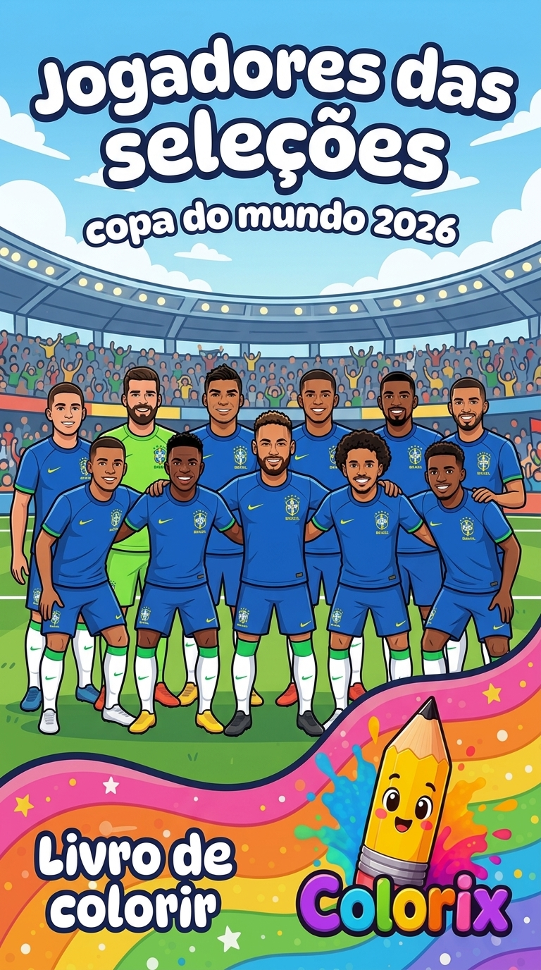 Capa: Jogadores da Copa
